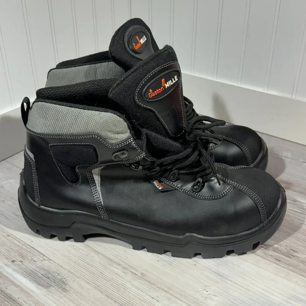 GASTON MILLE INC Heavy Industry Work Boots Size 13 Work Shoe Hot Pepper‎ GPHA3N